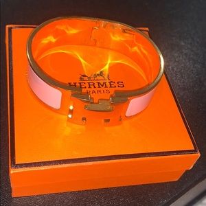 Click H Bracelet(rose dragee)